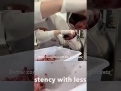 Maschine der Edelstahl-Handels-manuelle Wurst-7L