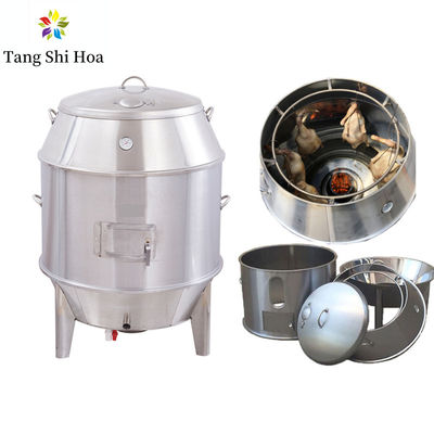 Edelstahl-Braten Duck Oven Chicken Roasting Machine 500 Grad Temperatur-